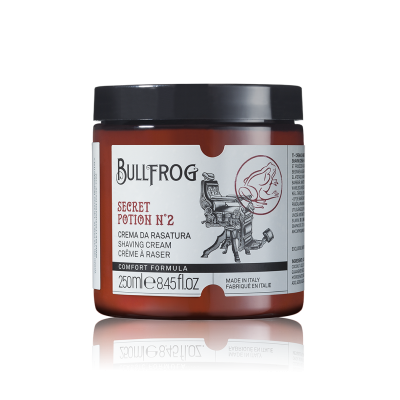 Bullfrog Shaving Cream Secret Potion N.2 "COMFORT" 250 ml