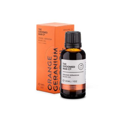 GROOMED MAN Orange Geranium Beard Oil 30ml